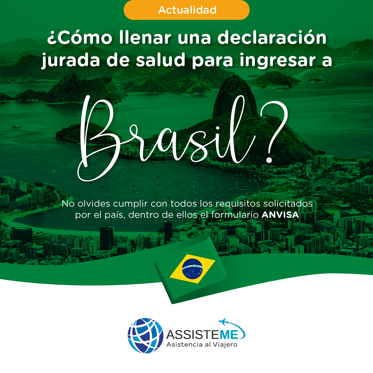 Declaración Jurada de Salud Brasil